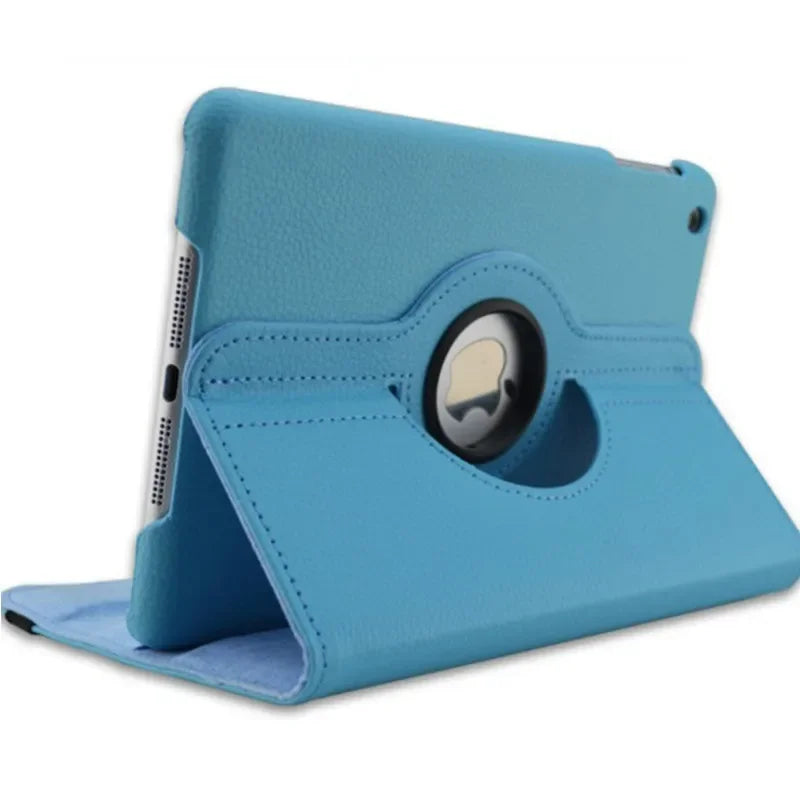 iPad Air 2 Air 1 Case Cover iPad 9.7 2018 2017 Tablet Cases 5th 6th 7 8 9 10.2 Funda 360 Degree Rotating Leather Smart Coque