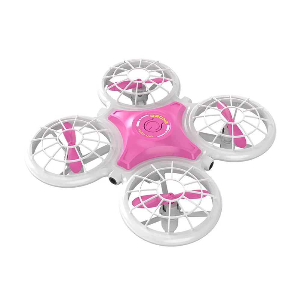 2.4GHz Remote Control Mini Drone For Kids Beginners Four-way Avoiding Obstacles Altitude Hold Rc Quadcopter With Lights