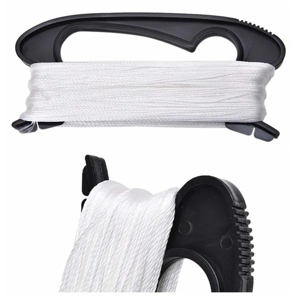 ألعاب رياضية خارجية مقبض لوح على شكل حرف D ملحقات طائرة ورقية بلاستيكية خيط طائرة ورقية لفاف خيط خط طائرة ورقية أداة طائرة ورقية