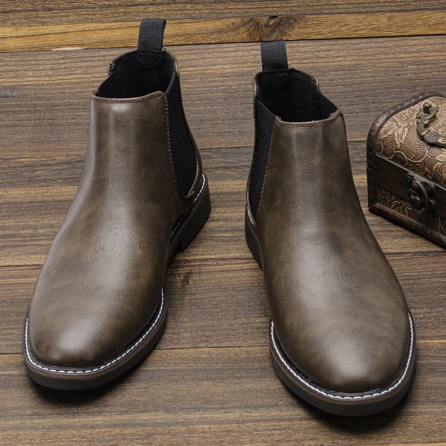 40-46 men boots brand comfortable fashion 2023 chelsea boots #CL5323