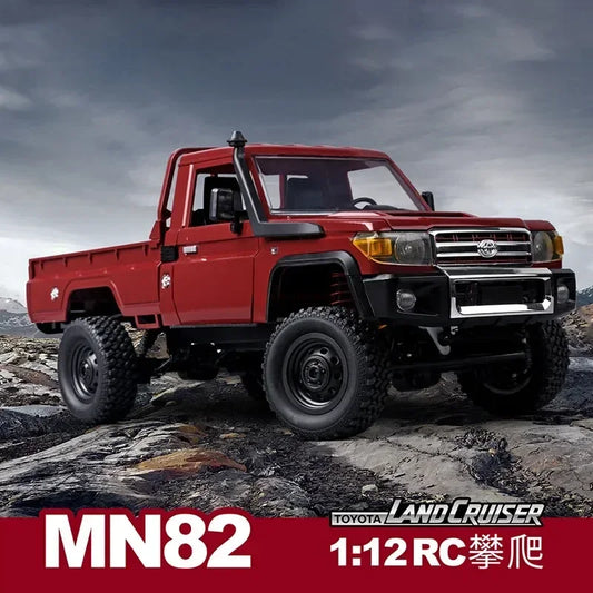 Advance Sale Mn82 Remote Control Car 1/12 Rc Off-road Climb Car Pickup Truck Gift Toys Control Off-road Car Adult Kids Toy Gifts