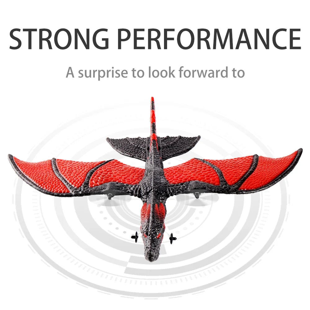 Z60 RC Plane 2.4G Simulated Flying Dragon Aircraft Remote Control Flying Model Glider Airplane EPP Foam Toys For Children Gifts