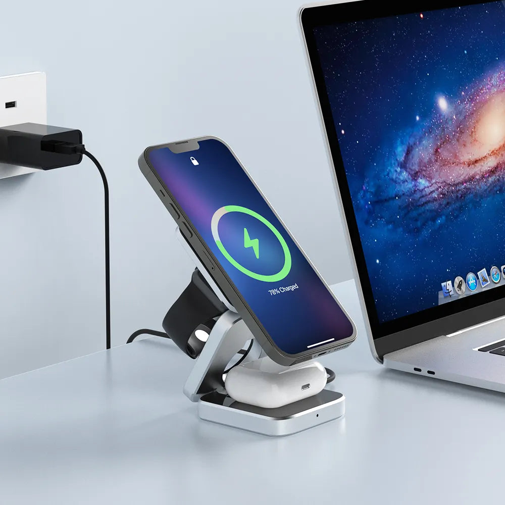 Fast wireless charging station