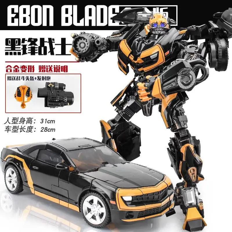 Transformation Toys BMB BB02 Black Bee Hornet Warrior MPM03 SS49 31CM Car Action Figure Deformation Robot Alloy Anime Model Gift