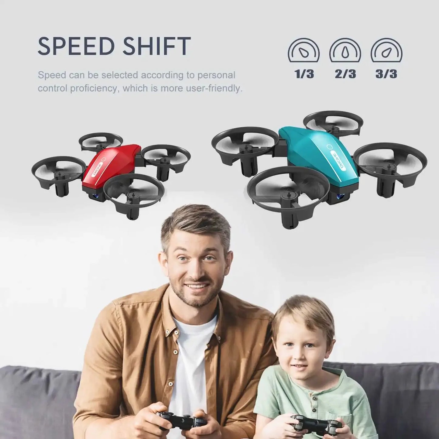 2.4G Mini RC Stunt Drone LS-GT1 Headless Mode 360° Roll Red Blue Green Professional Quadcopter Pocket Drones Gifts Toys for boys