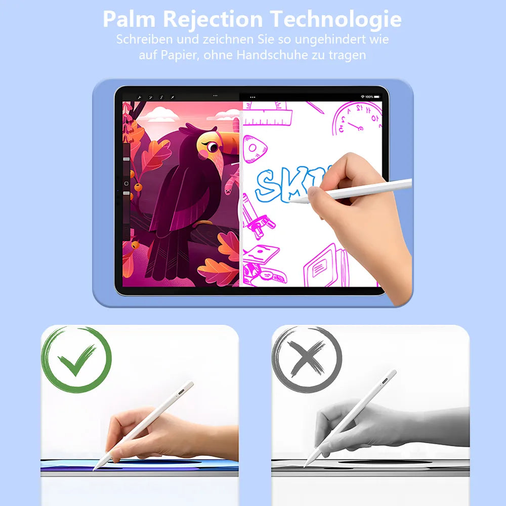 iPad Pencil Palm Rejection Stylus Apple Pencil Pen For iPad Accessories Pro Air Mini Note-taking Pen 1 2 Generation