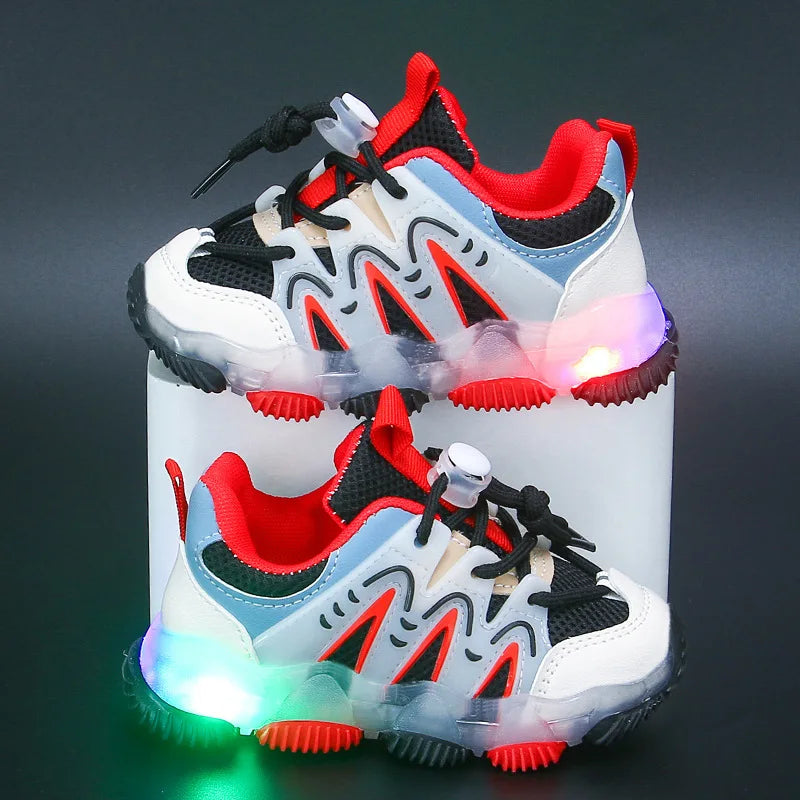 Children's LED Sneakers Kids Casual Shoes