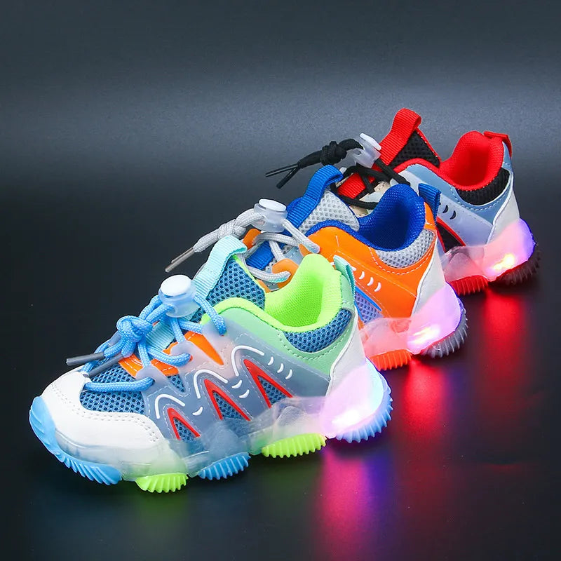 Children's LED Sneakers Kids Casual Shoes