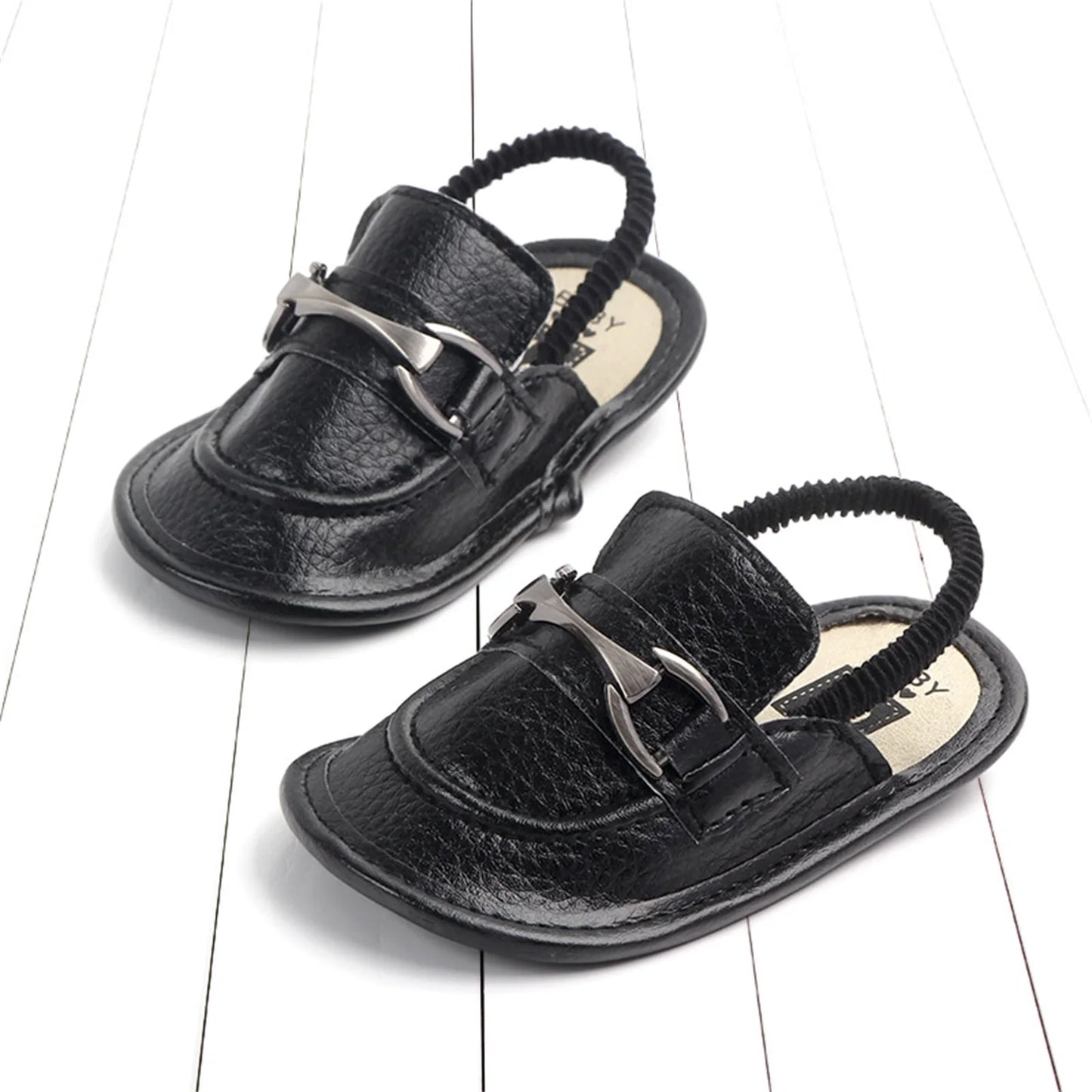 EWODOS Toddler Baby Girls Summer Sandals Fashion Kids PU Leather Flexible Non-slip Summer Flats Toddler Shoes for Casual Daily