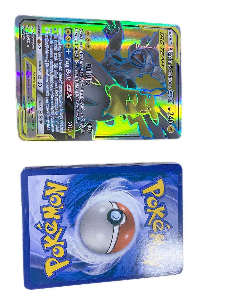 1 Pack Pokemon Card French English Sun Amp Moon GX Team Unbroken Bond Unifie Minds Evolutions Collectible Trading Cards Game Toy