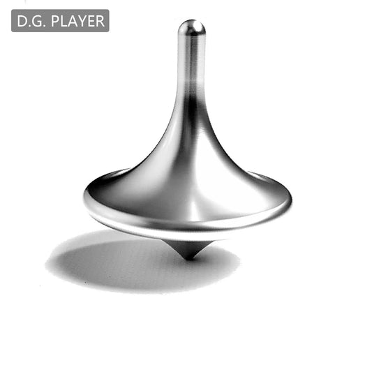 D.G. PLAYER Spinning Top - World Famous Spinning Tops Metal Accurate Spinning Top Long Time Little Fidget Toy Balance