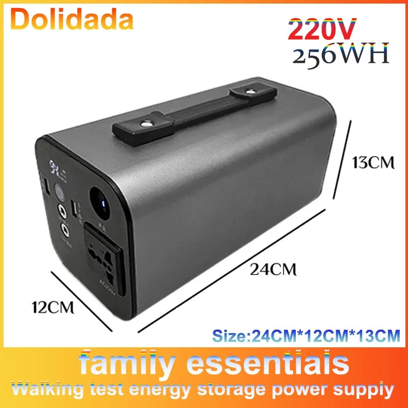 Mobile Power Supply 220v Korean 300W Power Bank Power Plant Camping Supplies 108Ah Large Capacity External Battery Spare Battery