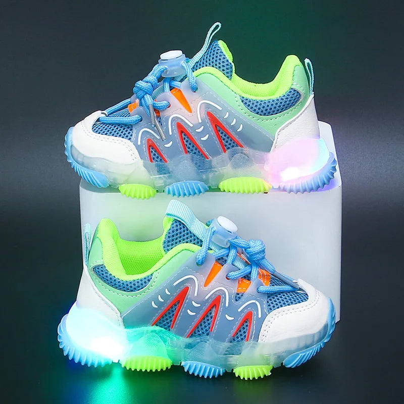 Children's LED Sneakers Kids Casual Shoes