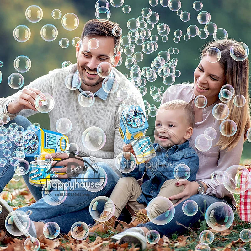 Astronaut Automa Bubble Machine for Kids Bubble Gun Rocket Launcher Bubble Blower Children Soap Bubble Maker Summer Outdoor Toys