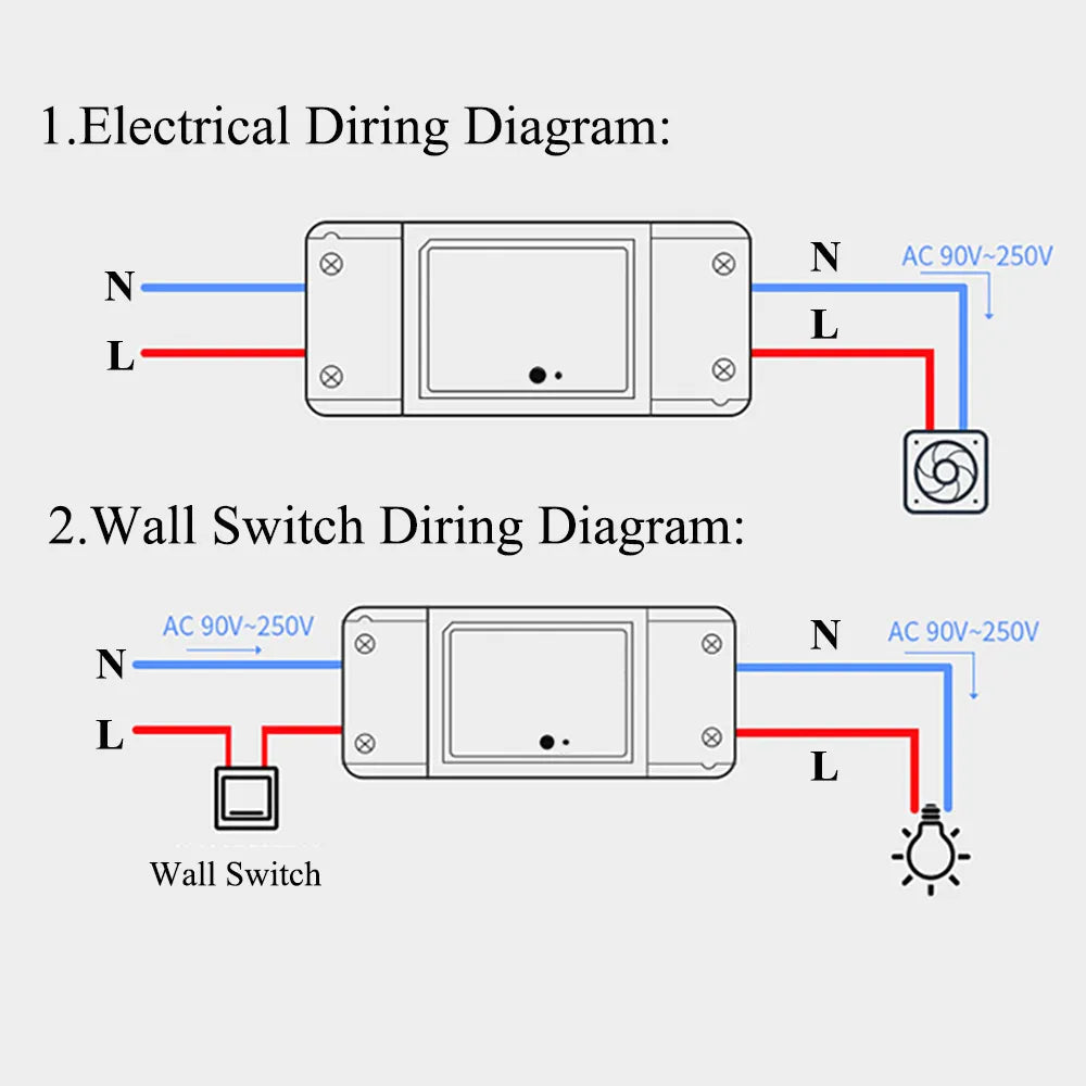 Tuya Smart WiFi Switch Mini Smart Breaker Smart Life Wireless Remote Control Works With Alexa Google Home Yandex Alice