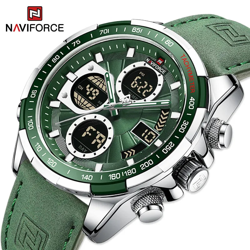 New NAVIFORCE Fashion Military Watches for Men Luxury Original Sports Chronograph Watch Waterproof Quartz WristWatch Clock Gift