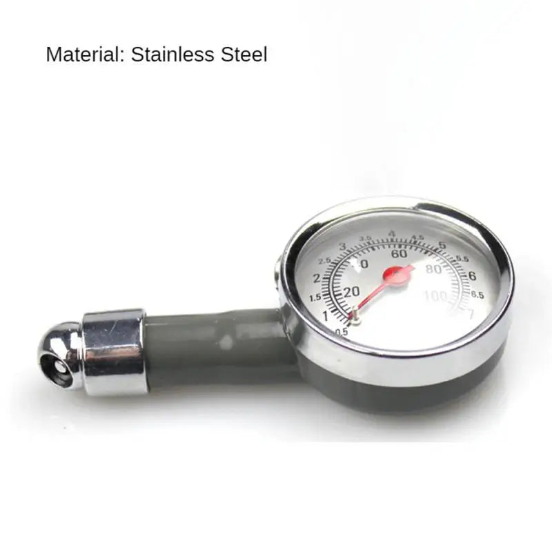 Auto Car Tire Pressure Gauge High-precision Tire Pressure Monitor Stainless Steel Manometer Air Pressure Meter Dial Tire Gauge