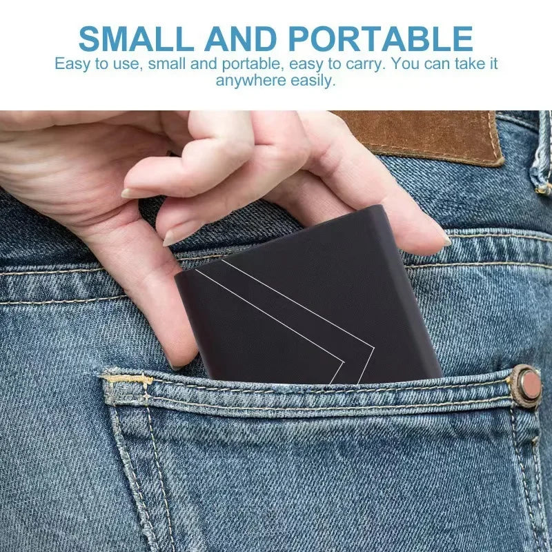 1TB External Hard Drive Portable SSD 2TB Hard Disk Storage High-Speed External Solid State Drive USB3.1/Type-C For Laptop/Mac/PS