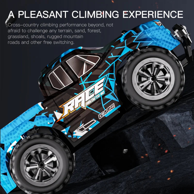 Rc Cars 1:20 Off Road Vehicle Full Scale Big Foot Climbing High Speed Racing Remote Control Car Toys Gifts for Children New Year