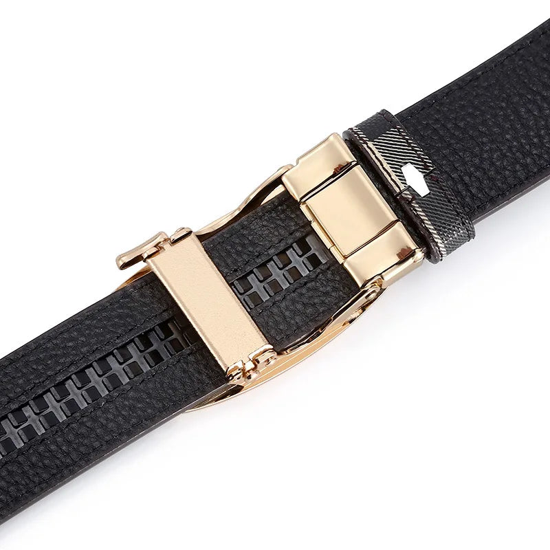 High Quality Designers Mens belt Luxury Brand Famous Male Belts B Buckle Genuine Leather Belts for Men width 3.4cm