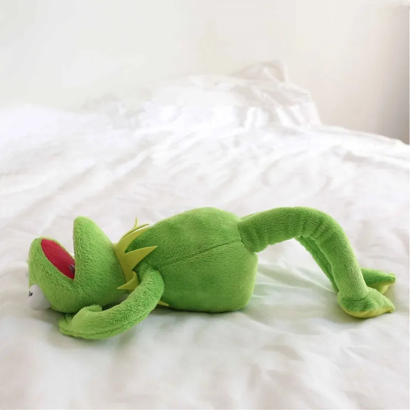 40cm Plush Kermit Frog Sesame Street Frogs Doll The Muppet Show Plush Toys Birthday Christmas Plush Stuffed Doll for Kids