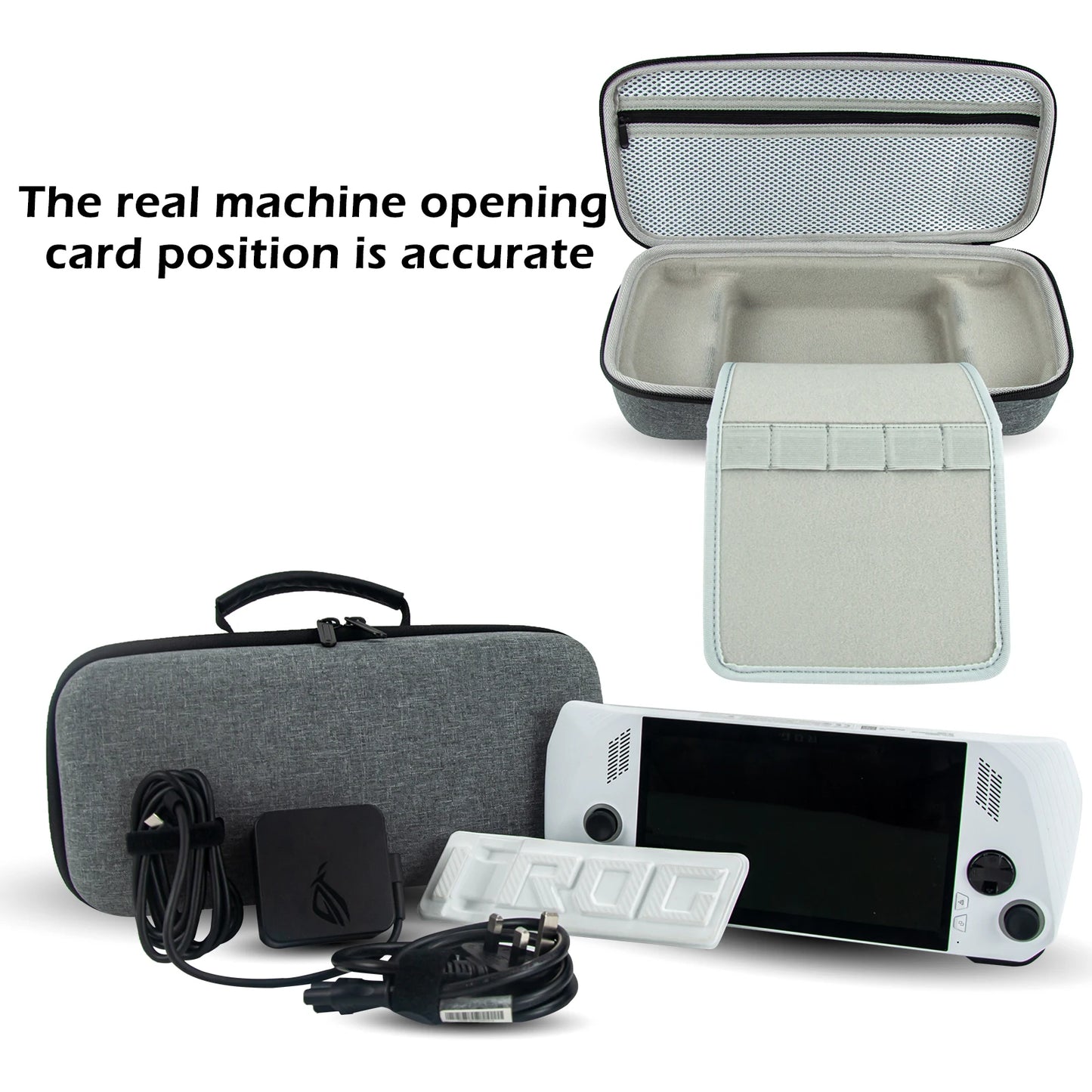 Carrying Case Storage Bag for Asus ROG Ally Game Console Handle EVA Storage Box Portable EVA Bag For Game Accessories