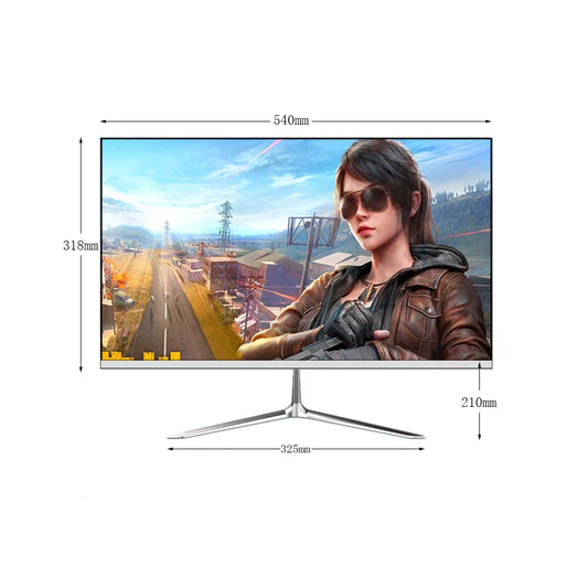 ASUSHOM 24 Inch  144HZ Monitor Display Curved Screen Computer Monitor PC 1K HD Gaming VGA HDMI