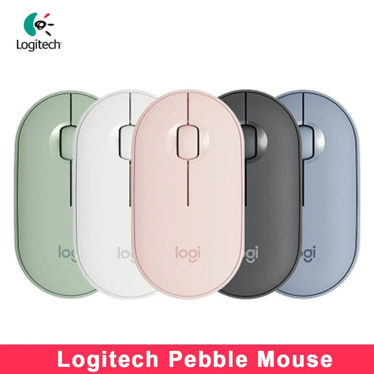 Logitech Pebble M350 Wireless Bluetooth Mouse Mini&Thin 1000DPI  Nonconnectable Program Mouse Gamer Free Shipping Promotion