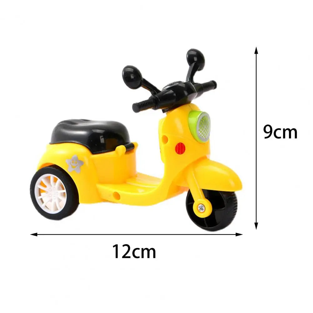 Pull Back Motorcycle Inertia Miniature Motorbike Model Interactive Toys Cartoon Vehicle Model Kids Educational Toys