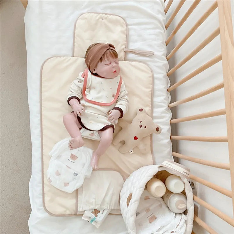 Foldable Baby Diaper Changing Mat Nappy Pad Waterproof Infant Baby Items for Newborn Bedding Diaper Mattress Changing Cover Pad