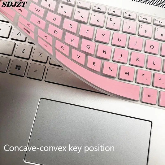 15.6 Inches Silicone Laptop Notebook Keyboard Cover Protector Film for HP Pavilion 250 G8 G7 G6 250 G7 255 G7 G6 256 G6 258 G7