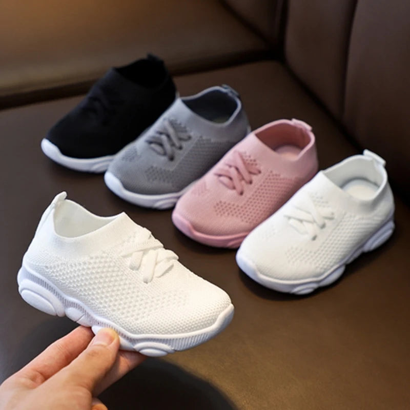 Children Sports Shoes Baby Girls Sneakers Lightweight Kids Running Shoes Toddler Infant Footwear Breathable Boys Casual Shoe