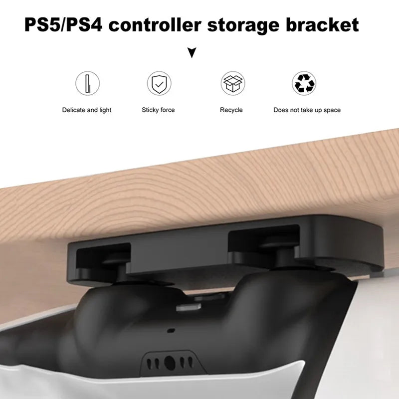 1pc Hanging Hanger Bracket For PS5/PS4 Controller Hanger Storage Stand Gamepad Hook Holder Game Accessories ABS Storage Rack