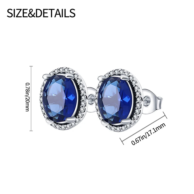 Hot selling original 925 sterling silver multi style earrings, women's fashion gifts, silver jewelry