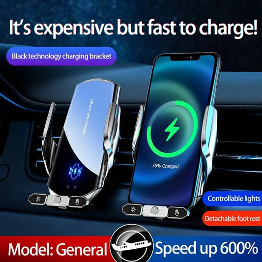 Car Wireless Charger Magnetic Fast Charging Station