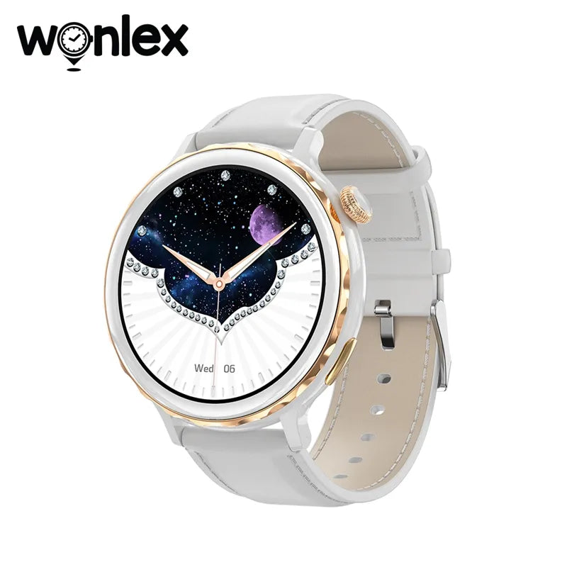 Wonlex DW21 Lady Smart Wrist Watch Female Smartwatch Women Elegant Wristband Health Monitoring Alarm Clock Reminder Fitness Band