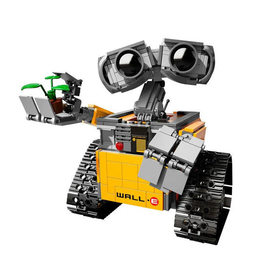 Disney WALL E Robot 687PCS Building Blocks Cartoon Movie Eva Wall-e Toys Classic Movie Dolls Idear Model Bricks Kids MOC Gifts