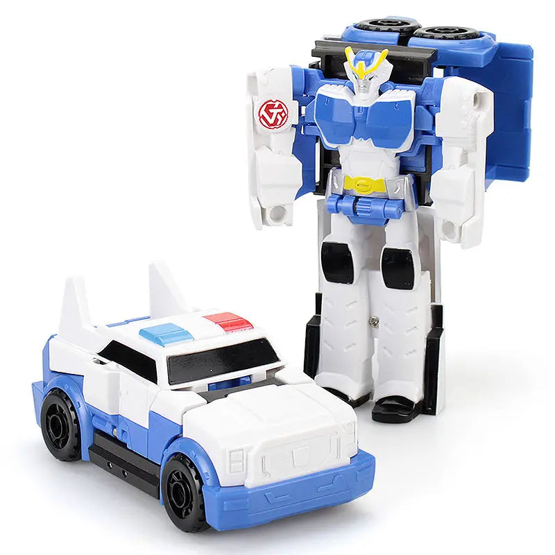 Deformation Transform Toy Robot Robocar Robot Transformation Car Dinosaur Action Figure Toys for Boy PVC Car Children Gifts