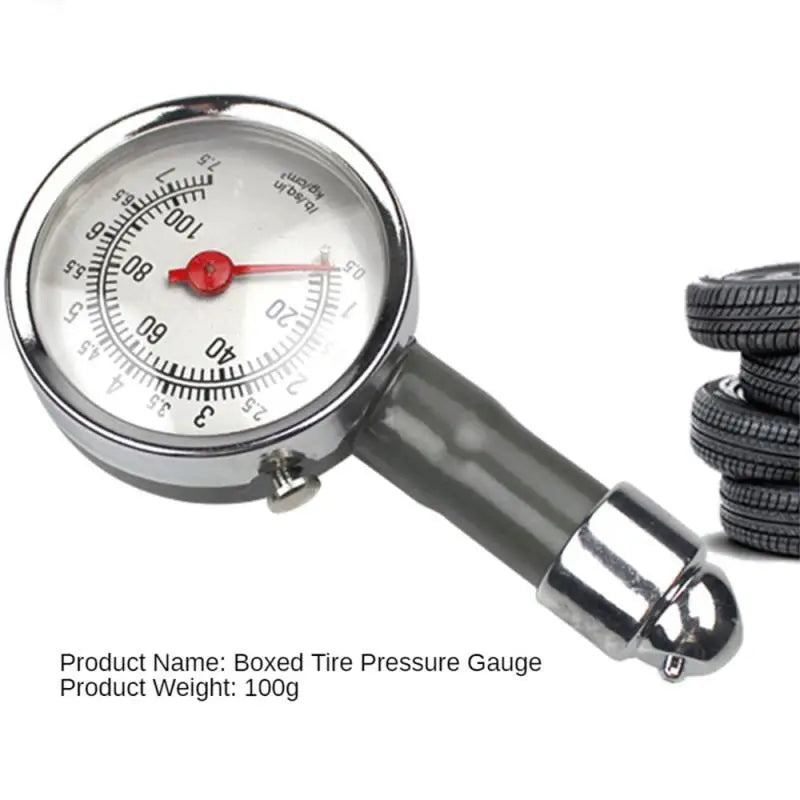 Auto Car Tire Pressure Gauge High-precision Tire Pressure Monitor Stainless Steel Manometer Air Pressure Meter Dial Tire Gauge