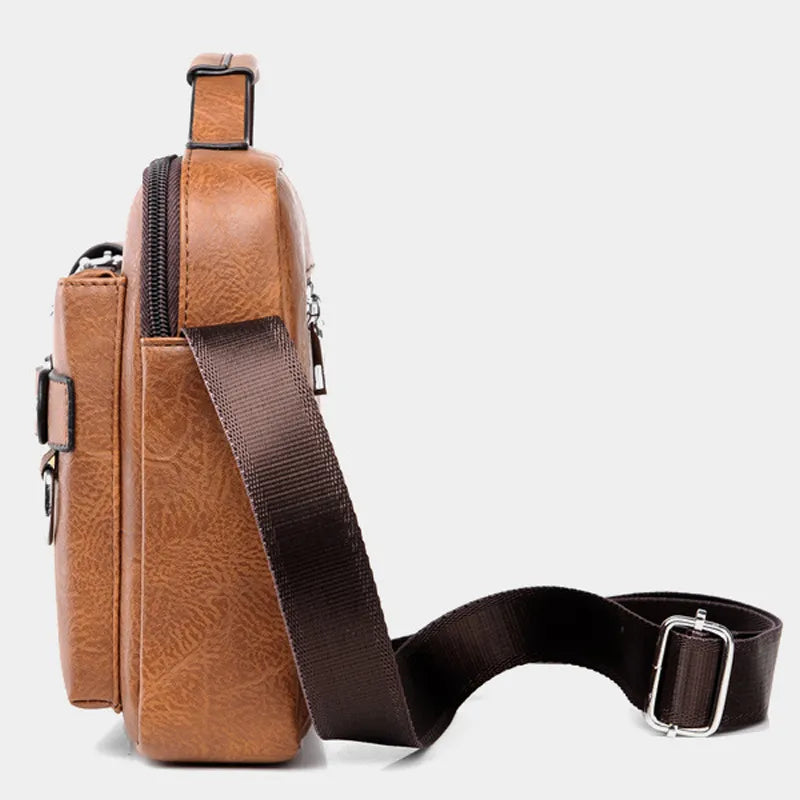 Single Shoulder Bag Men's Models Crossbody Bag Business Satchel Bag Fashion Business Bag Handbag 2023 Crossbody Bags