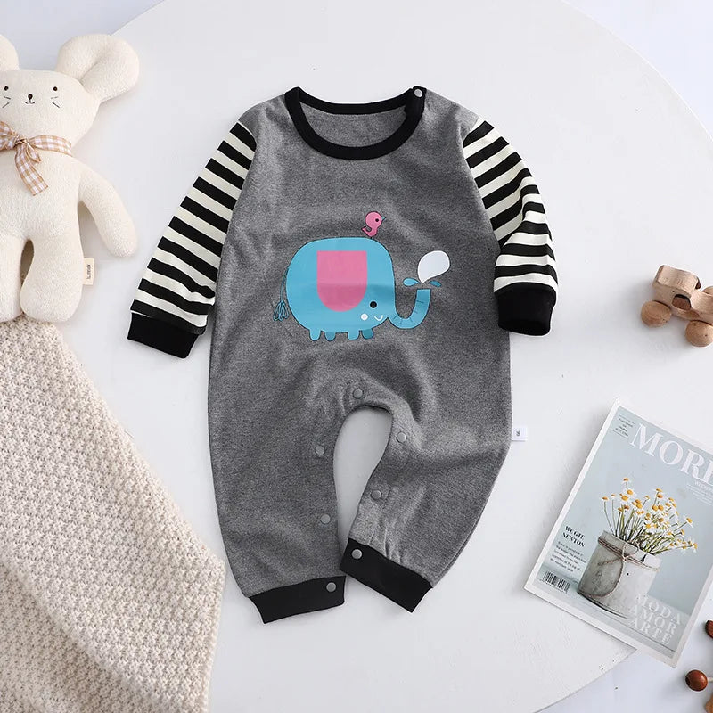 Baby Clothes Rompers Newborn Bodysuit Baby Clothing Boy Girl ItemsCotton Kids Jumpsuit Toddler Sleepwear One Piece Outfits