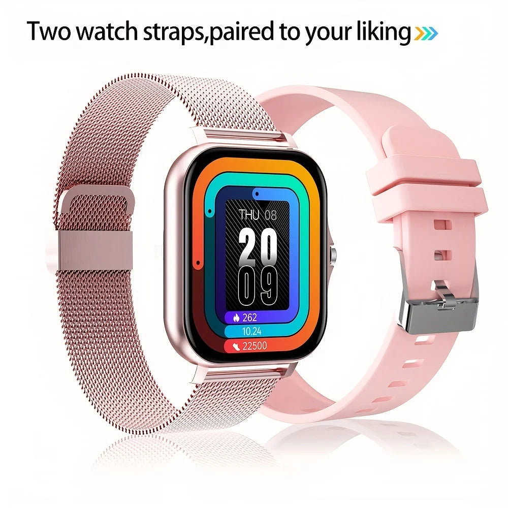 Da Fit Bluetooth calling women SmartWatch Waterproof blood oxygen Music playback Full touch screen Outdoor sports men SmartWatch