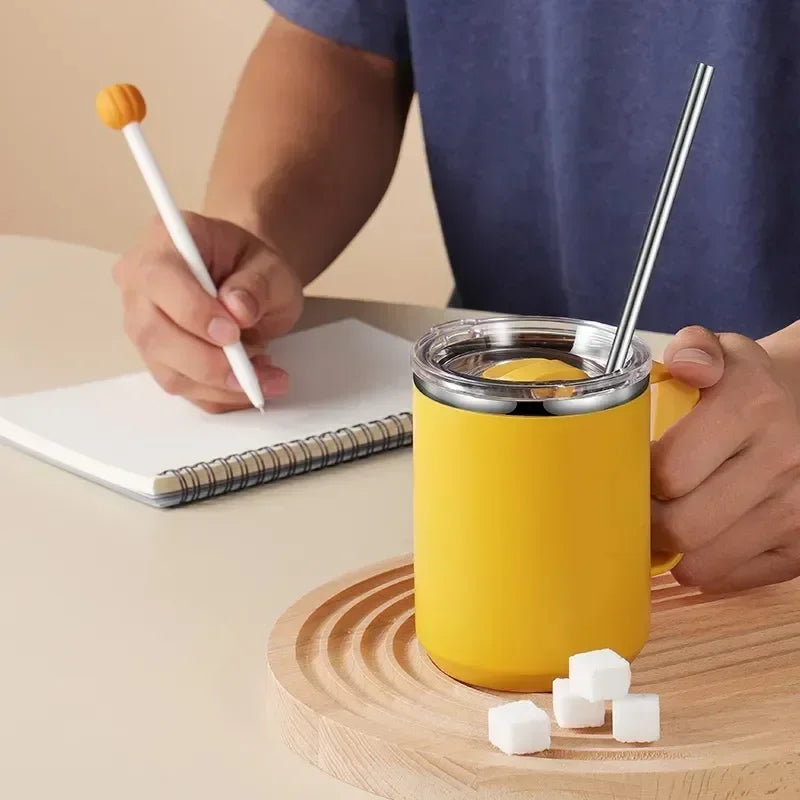 ترمس شاي من الفولاذ المقاوم للصدأ، كوب سفر جديد، قارورة ماء مانعة للتسرب، زجاجة حليب حرارية، قهوة، كوب معزول من الفولاذ المقاوم للصدأ من ستانلي