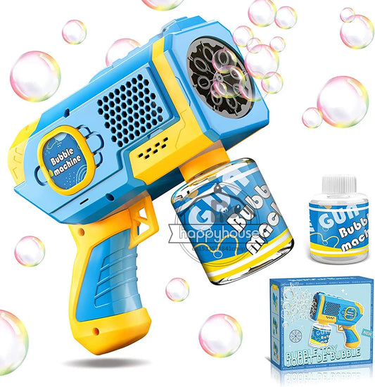 Astronaut Automa Bubble Machine for Kids Bubble Gun Rocket Launcher Bubble Blower Children Soap Bubble Maker Summer Outdoor Toys