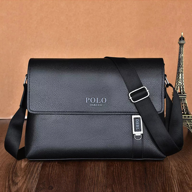 Luxury Men Briefcase Leather Shoulder Bag 2022 Crossbody Designer Business Messenger Bags Male Brand Men's Small Handbags