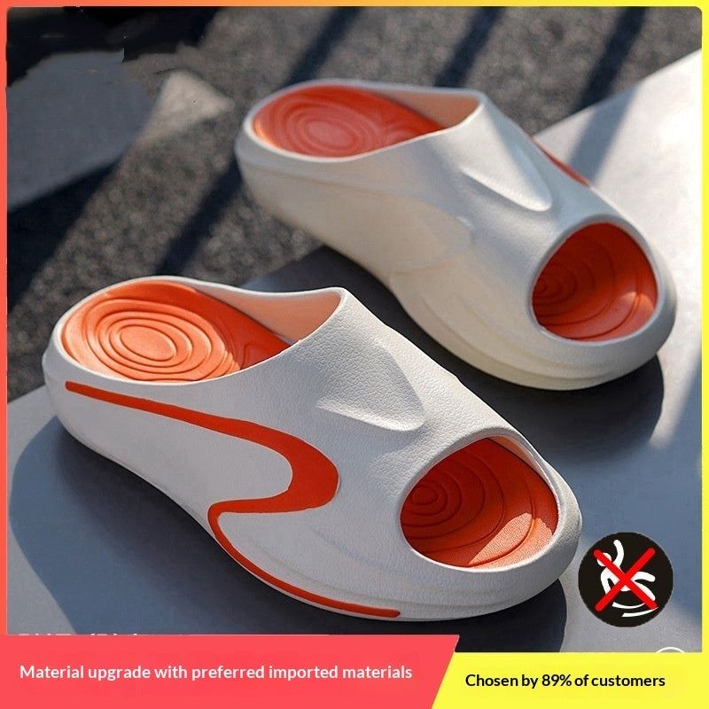 Mens Thick-Soled Non-Slip Slippers