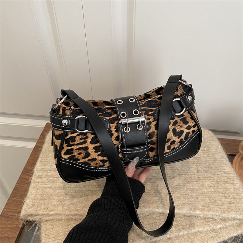 Women Leopard-Print Elegant Shoulder Bag