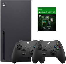 Xbox Series X Bundle with 2 Controllers and Game Pass