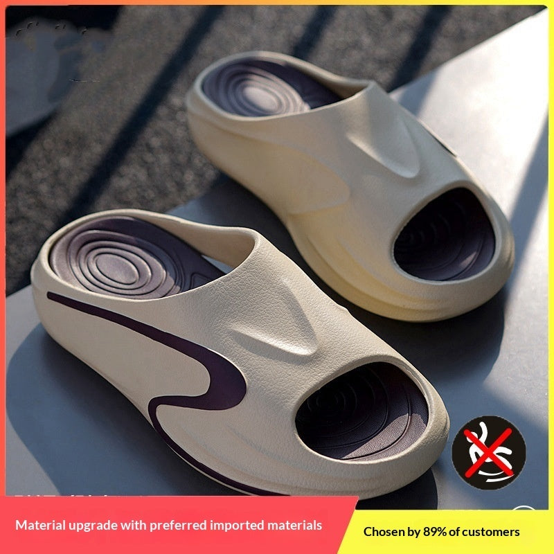 Mens Thick-Soled Non-Slip Slippers