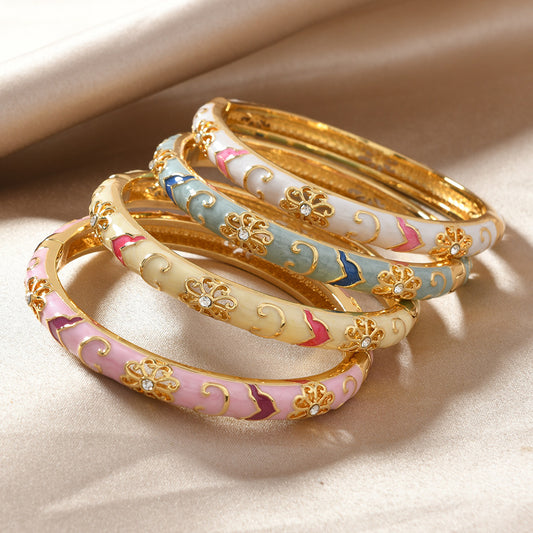 Enamel Fashion Bracelet For Women